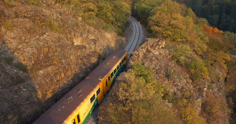 Posazavsky pacific train