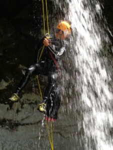 Adam Boril - abseil vandfald