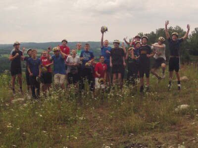 Udfordrende MTB i bakker i den omkringliggende Prag (Tjekkiet).